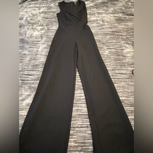 Elegant Black Wide-Leg Jumpsuit